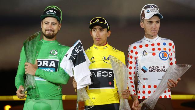 Sagan, Bernal, Bardet... le tableau d'honneur de cette 106e édition