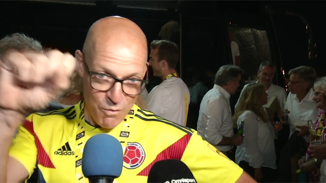 ‘Viva Colombia!’ – Brailsford rocks Bernal’s colours at Tour party ‘Viva Colombia!’ – Brailsford rocks Bernal’s colours at Tour party
