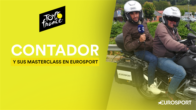 Anécdotas, algún secreto, consejos... El espectacular Tour de Francia de Contador en Eurosport Anécdotas, algún secreto, consejos... El espectacular Tour de Francia de Contador en Eurosport