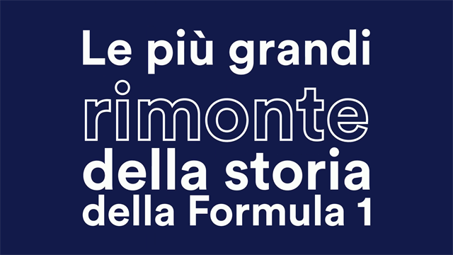Da Vettel a Fangio: le 10 rimonte da leggenda nella Formula 1 Da Vettel a Fangio: le 10 rimonte da leggenda nella Formula 1