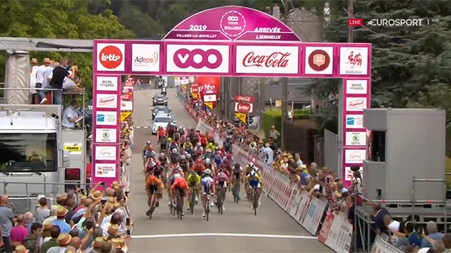 Tour de Valonia (4ª etapa): Victoria de Anaud Démare al esprint Tour de Valonia (4ª etapa): Victoria de Anaud Démare al esprint