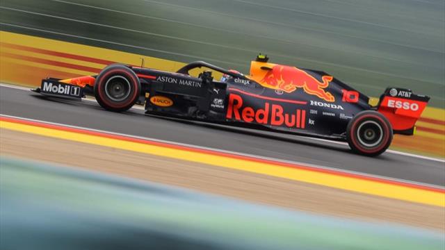Gasly, el mejor en el lluvioso segundo ensayo en Hungría, Sainz 14º