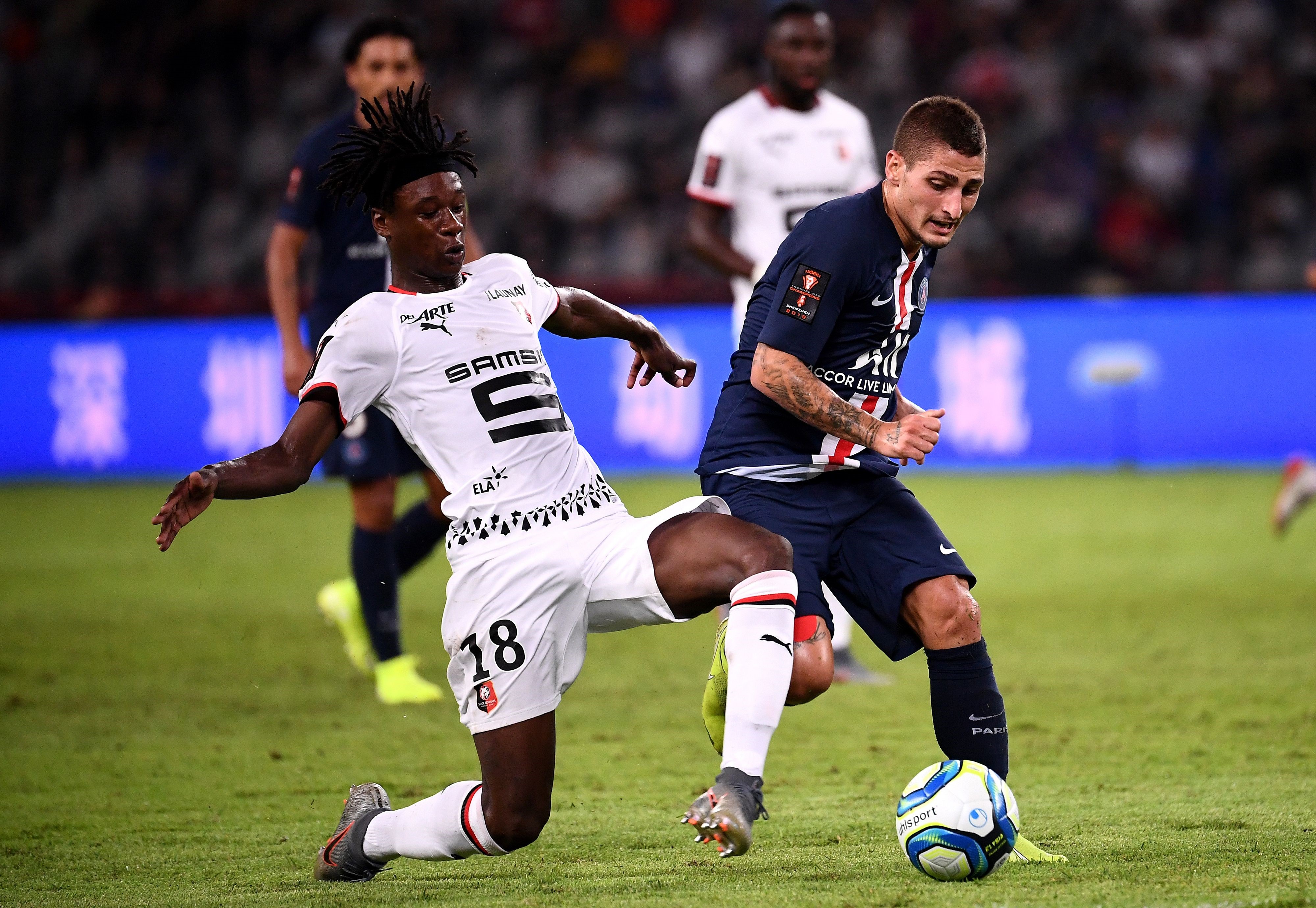 Eduardo Camavinga ve Marco Verratti