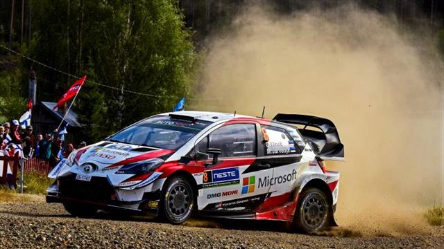 Ott Tanak gana la prueba de los mil lagos