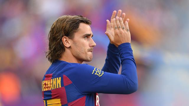 Présenté au Camp Nou, Griezmann a été acclamé