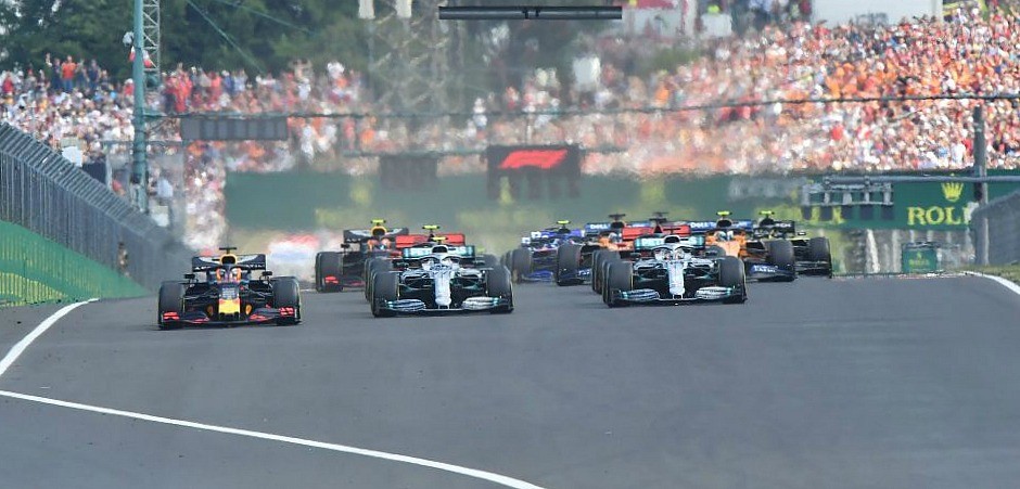 Départ du Grand Prix de Hongrie 2019