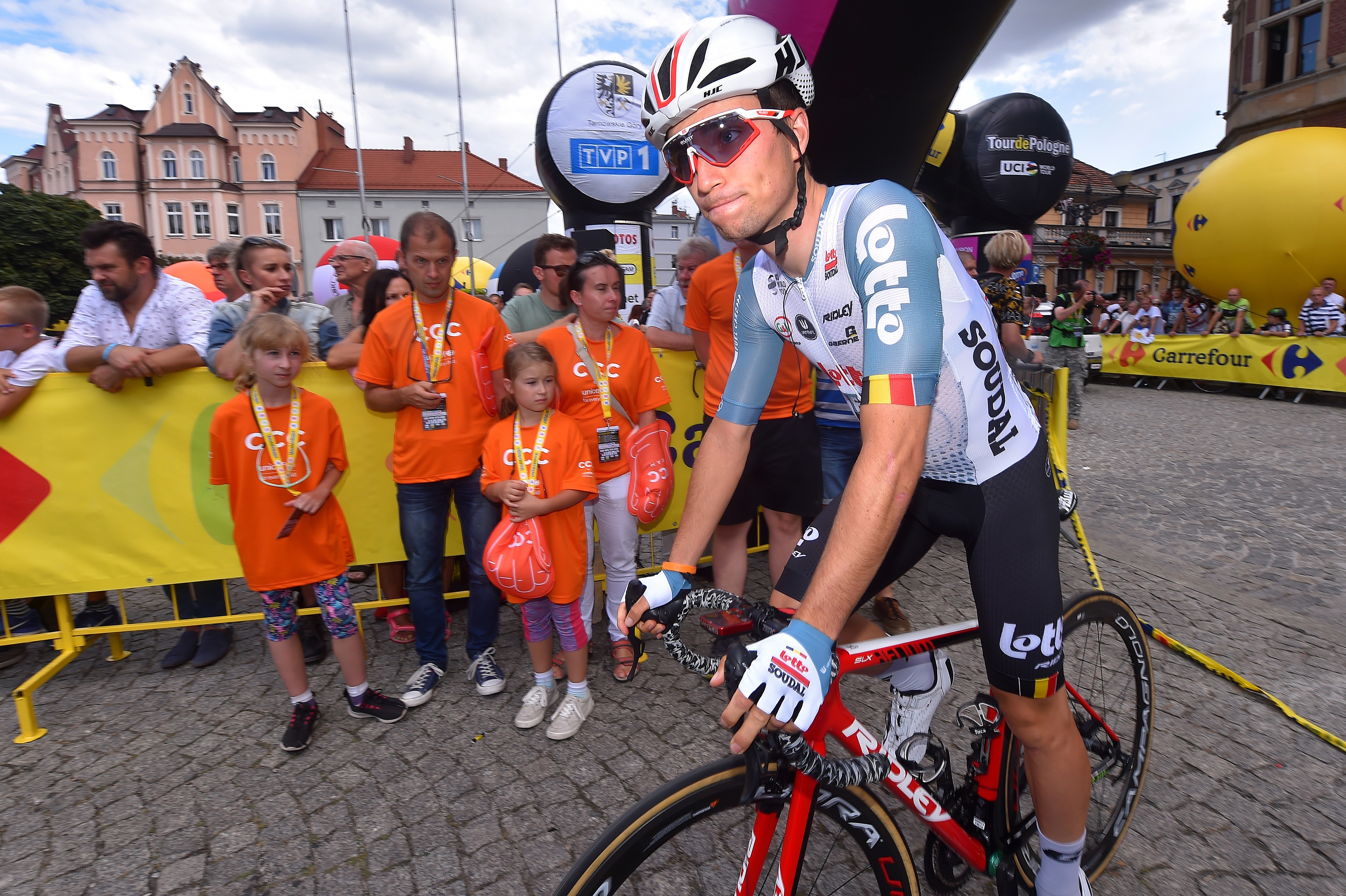 Bjorg Lambrecht lors du Tour de Pologne 2019