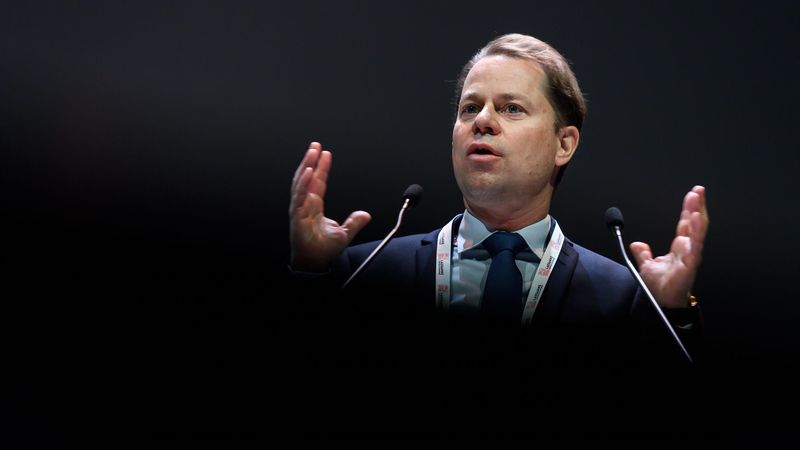 WADA director general Olivier Niggli delivers a speech during the annual symposium of the World Anti-Doping Agency on March 13, 2019 in Lausanne. (Photo by Fabrice COFFRINI / AFP) (Photo credit should read FABRICE COFFRINI/AFP/Getty Images)