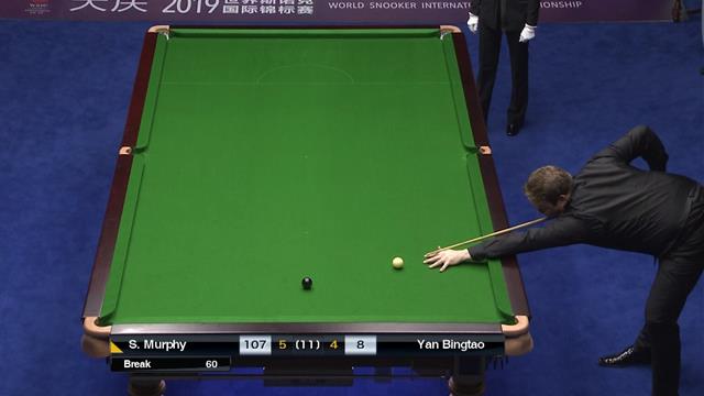Murphy sigilla la vittoria contro Bingtao con un centone Murphy sigilla la vittoria contro Bingtao con un centone
