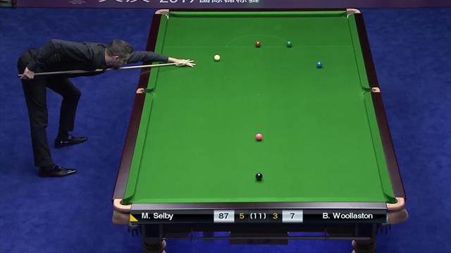 Selby recovers from two-frame deficit to beat Woollaston Selby recovers from two-frame deficit to beat Woollaston