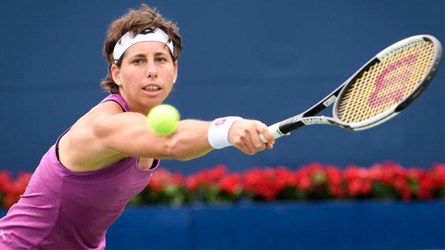 😟🎾 Carla Suárez cae eliminada en Cincinnati ante Alexandrova