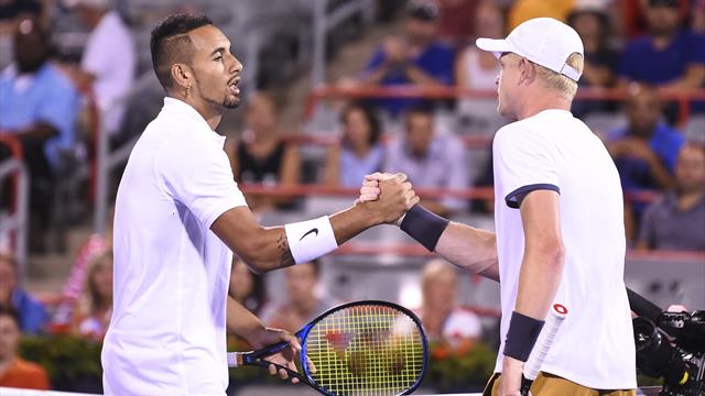 Edmund stops Kyrgios to reach second round in Montreal