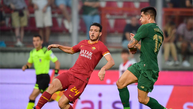 Roma, il 2-2 con l'Athletic ferma il filotto. Cagliari 2-2 nella prima di Nainggolan
