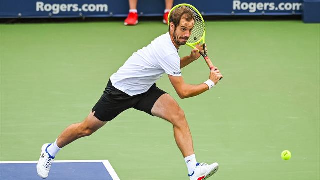 Avec 11 aces et 34 coups gagnants, Gasquet a mérité son quart Avec 11 aces et 34 coups gagnants, Gasquet a mérité son quart