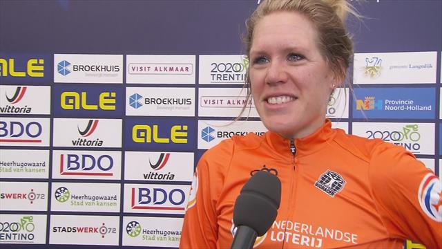 Ellen van Dijk: 'Deze overwinning is heel speciaal' Ellen van Dijk: 'Deze overwinning is heel speciaal'