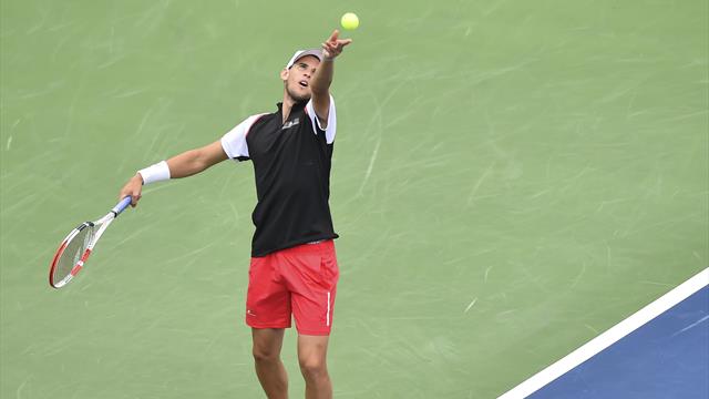 Thiem frustre Cilic