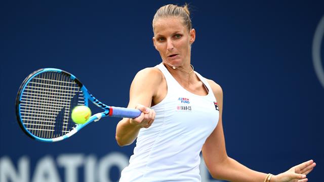 Pliskova avance, Osaka répond