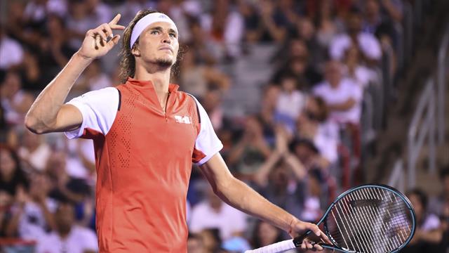 Revanche geglückt: Zverev zittert sich gegen Basilashvili ins Viertelfinale