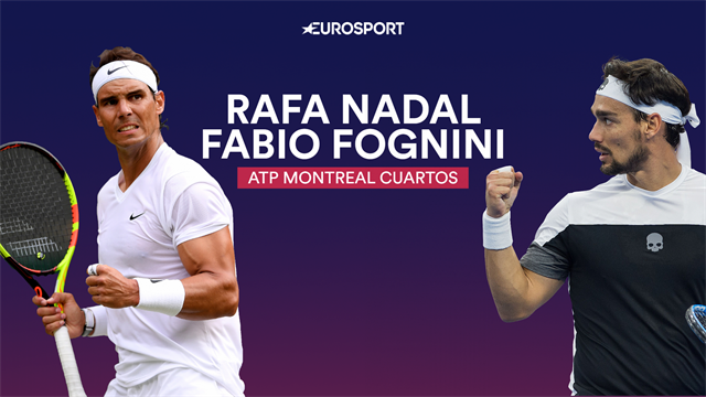 ATP Montreal, Rafa Nadal-Fabio Fognini: Las semis pasan por un duro rival (00:30) ATP Montreal, Rafa Nadal-Fabio Fognini: Las semis pasan por un duro rival (00:30)