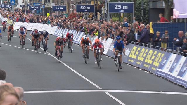 Paternoster wins U23 women's road race at Euro Champs Paternoster wins U23 women's road race at Euro Champs
