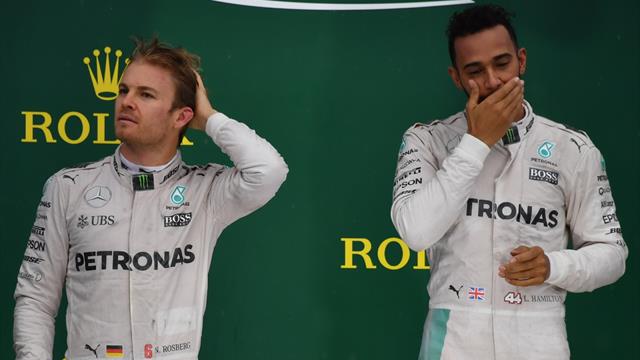 "Gescheiterte Karriere": Hamilton stichelt wieder gegen Rosberg