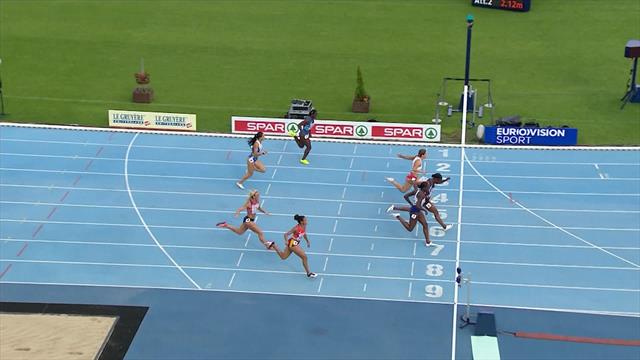 Zahi gives France another win in women's 100m Zahi gives France another win in women's 100m