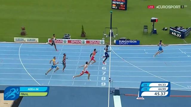 Campeonato de Europa por equipos: Husillos, tercero en 400 tras un agónico tramo final Campeonato de Europa por equipos: Husillos, tercero en 400 tras un agónico tramo final
