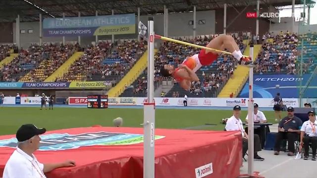 Campeonato de Europa por equipos: Final impoluta de Sancho en salto de altura Campeonato de Europa por equipos: Final impoluta de Sancho en salto de altura