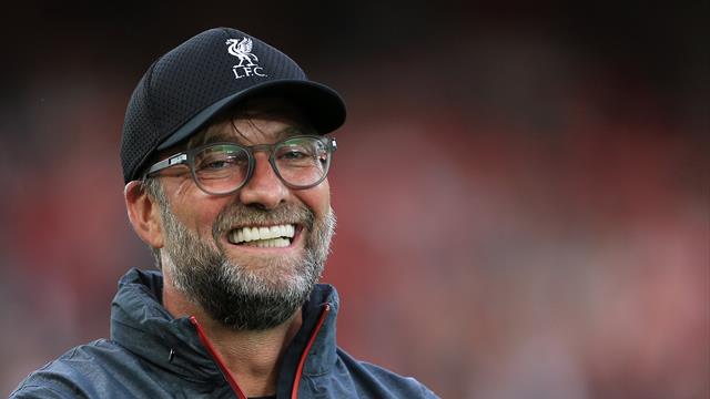 Klopp macht den CR7: Liverpool-Coach hielt Ansprache in Ronaldo-Boxershorts