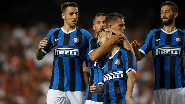 Un'Inter dai due volti stende il Valencia e vince il trofeo Naranja ai rigori