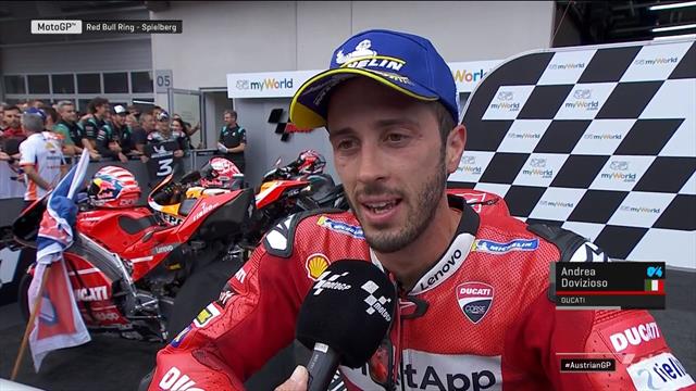 MotoGP Oostenrijk | Dovizioso: 'Ik moest het proberen' MotoGP Oostenrijk | Dovizioso: 'Ik moest het proberen'