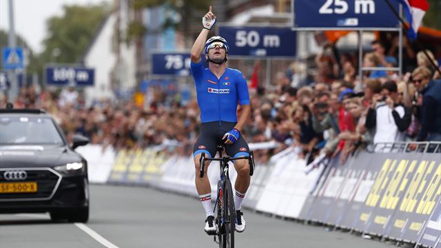 Viviani defends Italy’s European title with perfectly-timed move Viviani defends Italy’s European title with perfectly-timed move