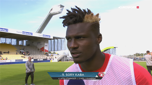 Sory Kaba: Banen hjalp os ikke i dag Sory Kaba: Banen hjalp os ikke i dag