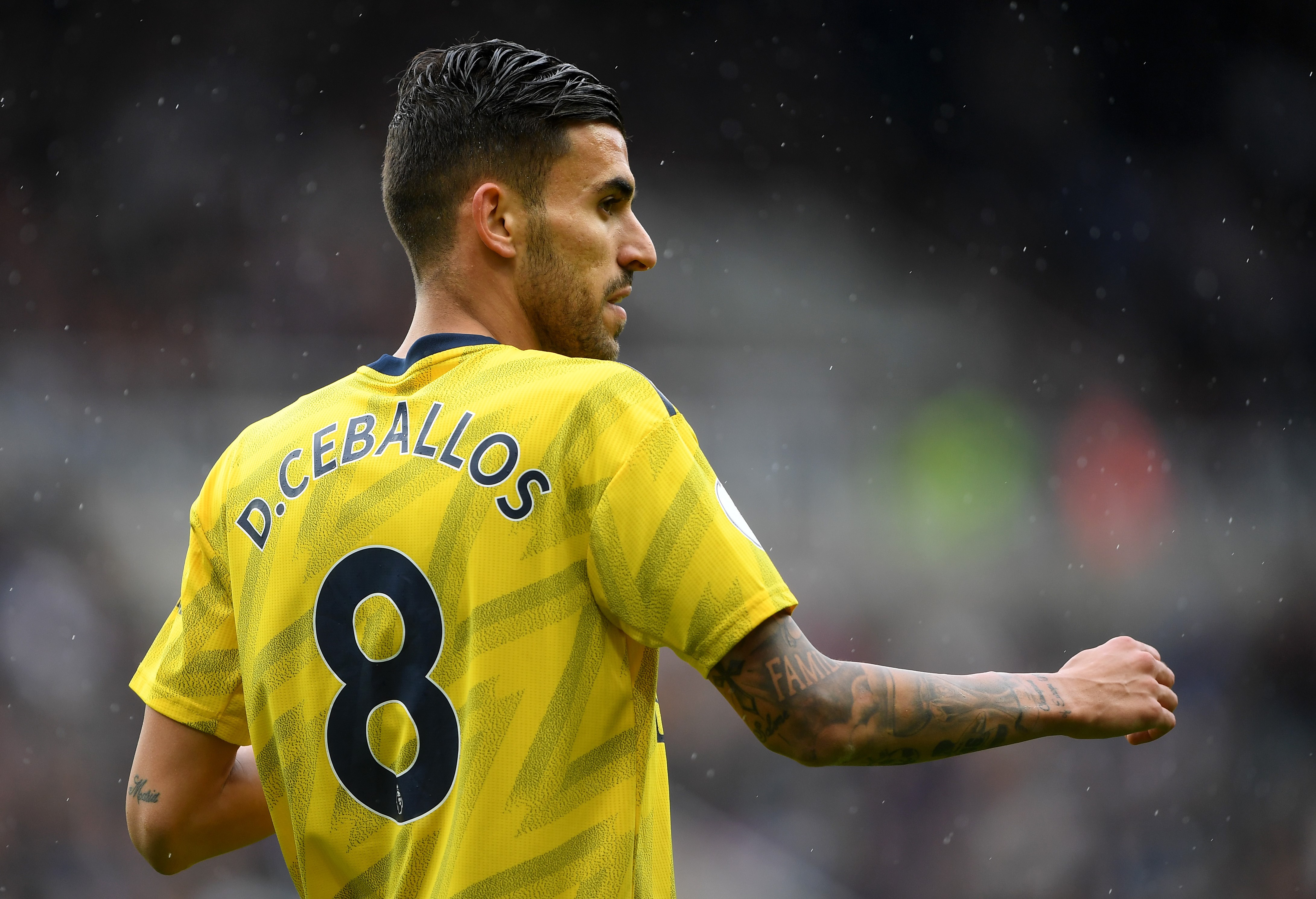 Dani Ceballos completed 27 passes at St James' Park