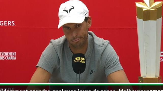 Nadal : "Le plein de confiance pour l'US Open" Nadal : "Le plein de confiance pour l'US Open"