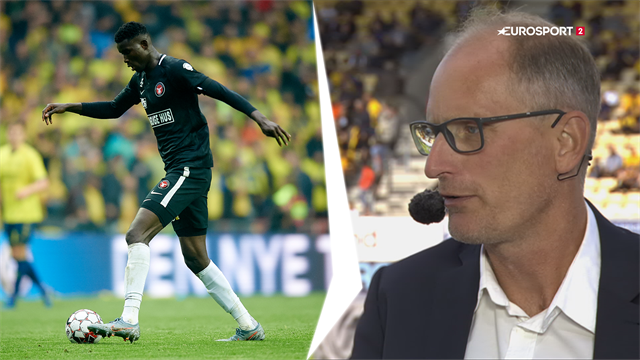 Svend Graversen er klar i mælet: Onuachu har fortjent et skifte til udlandet Svend Graversen er klar i mælet: Onuachu har fortjent et skifte til udlandet