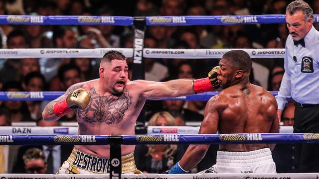 Boxing-Ruiz wants Joshua rematch in New York, Hearn warns of legal action