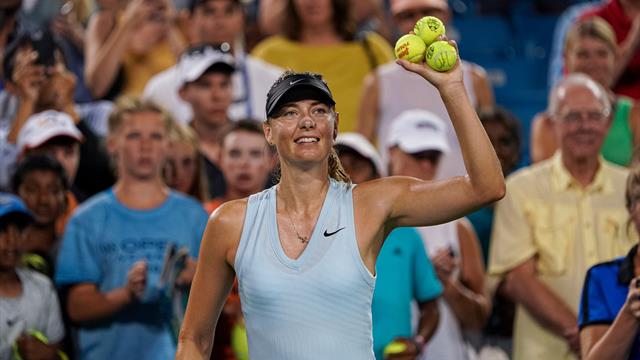 Sharapova sets up Barty battle