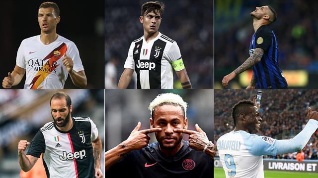 Icardi, Dybala, Dzeko, Neymar e gli altri attaccanti: dove giocheranno quest'anno? Icardi, Dybala, Dzeko, Neymar e gli altri attaccanti: dove giocheranno quest'anno?