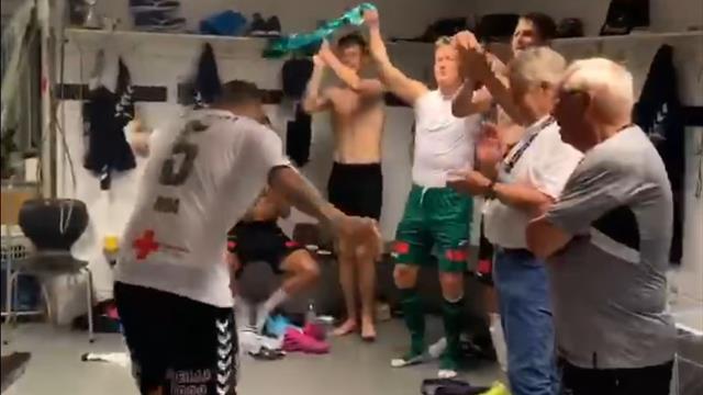 Eliteserie-klubbens garderobefeiring har blitt nyhetssak i Kurdistan (!) Eliteserie-klubbens garderobefeiring har blitt nyhetssak i Kurdistan (!)