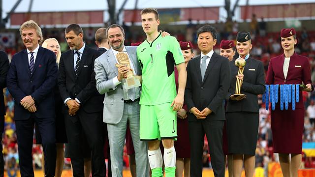«Вальядолид» арендовал Лунина