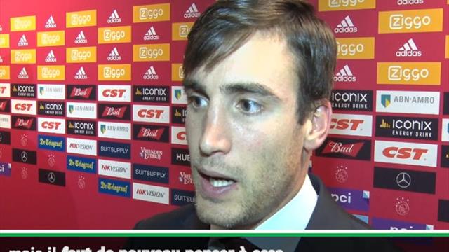 Tagliafico : "Il faut continuer d'évoluer sans de Jong et de Ligt" Tagliafico : "Il faut continuer d'évoluer sans de Jong et de Ligt"