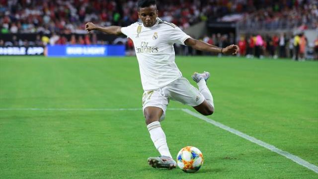Rodrygo sufre una lesión en el recto femoral derecho