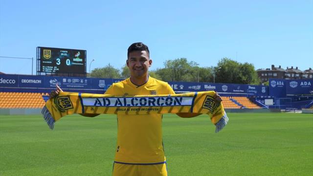 Samuel Sosa: "Creo que se puede subir a Primera con el Alcorcón"