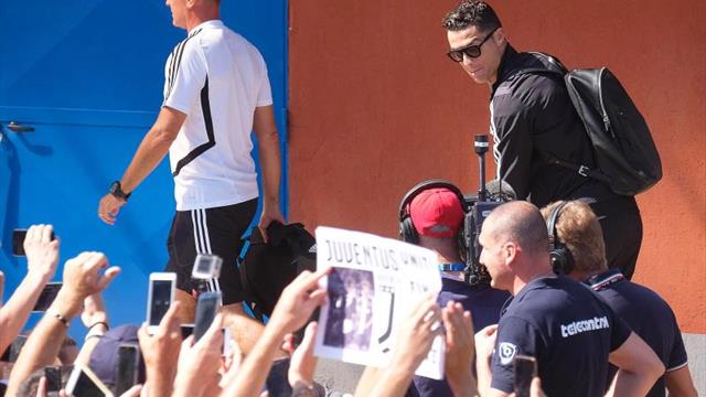 Cristiano trabajará unos días al margen por molestias musculares