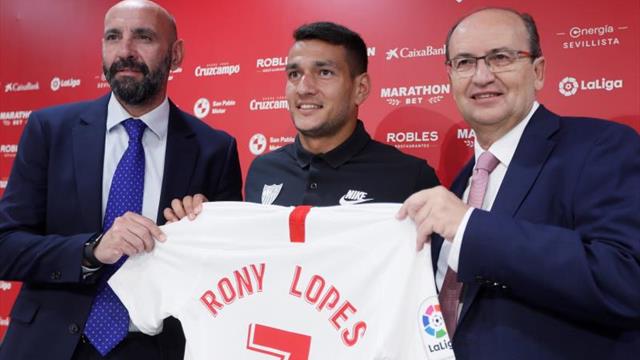 El portugués Rony Lopes asegura que llega al Sevilla para "ganar títulos"