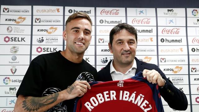 Rober Ibáñez: Las cesiones te las tomas bien pero quería asentarme en Osasuna