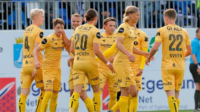 Bodø/Glimt opp på tabelltopp etter seier over Kristiansund Bodø/Glimt opp på tabelltopp etter seier over Kristiansund
