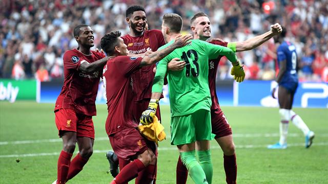 Supercopa de Europa, Liverpool-Chelsea: Adrián, el héroe en otro éxito 'red' (2-2, pen 5-4)