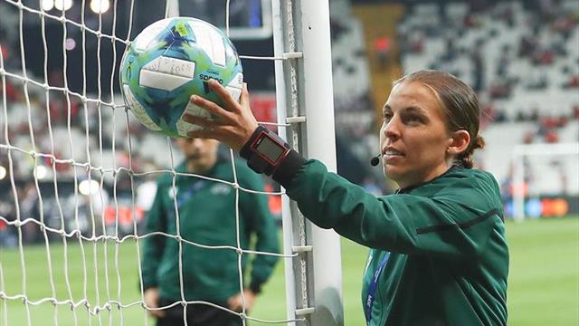 Stephanie Frappart primera mujer árbitro en una final hace historia